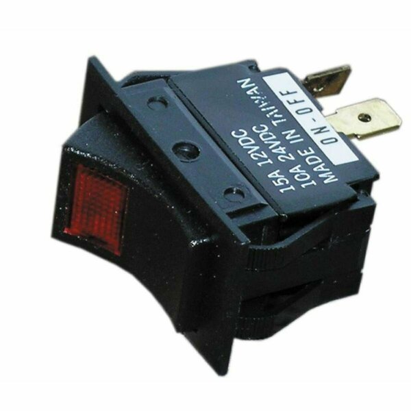 Luces S8047C On -Off-On Rocker Switch, Black LU3574868